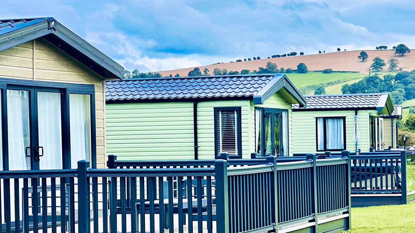 Static caravan homes large
