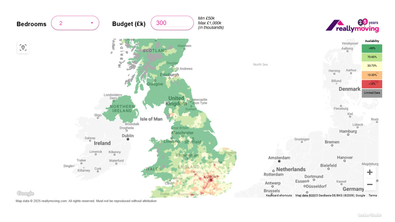Home Affordability map