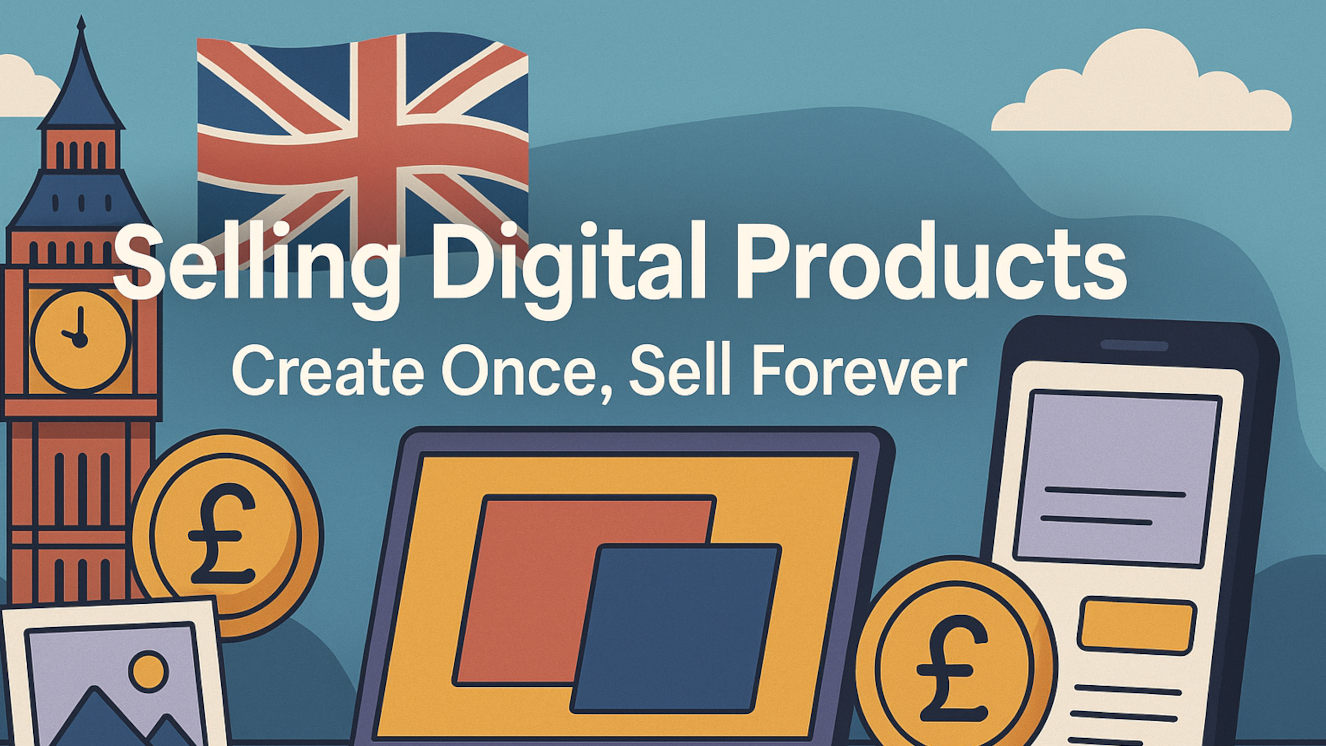 selling digital products large