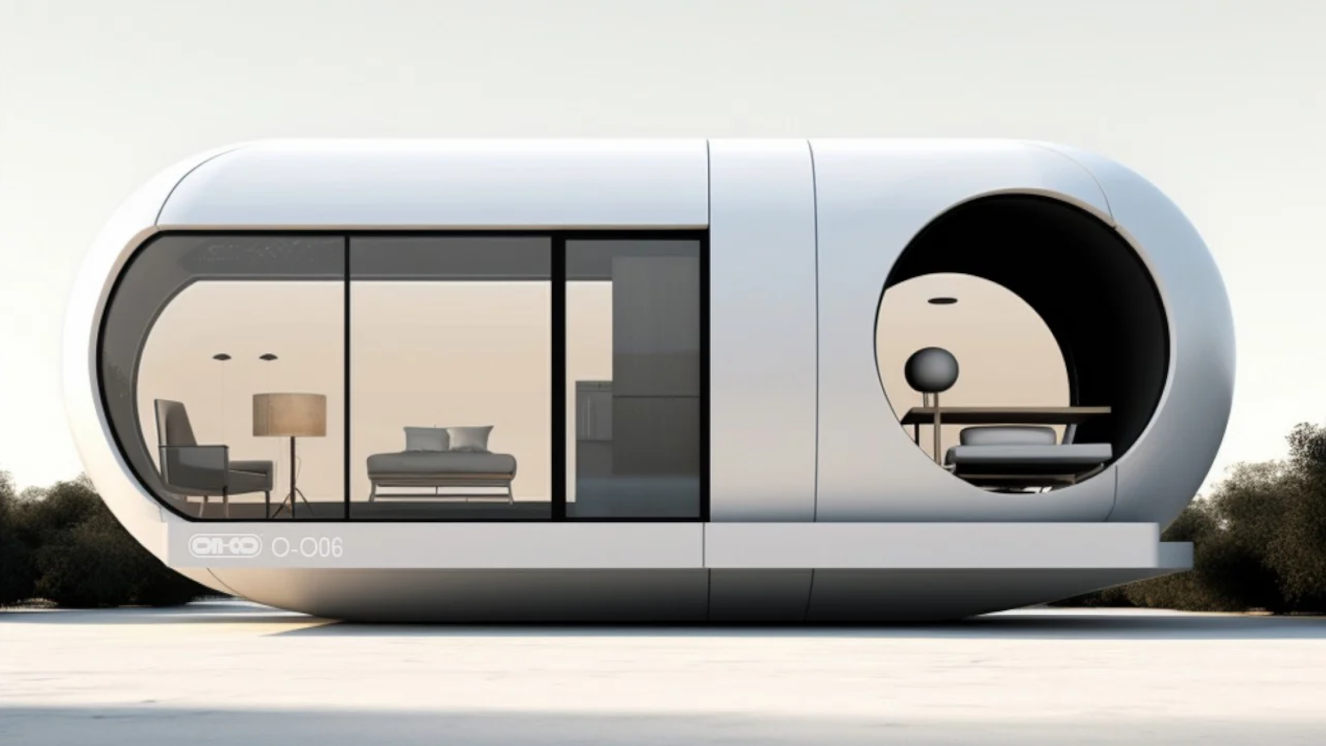 space capsule home large